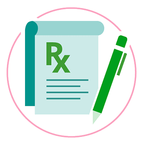 Rx notepad and pen