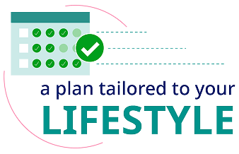 A plan tailored to your lifestyle