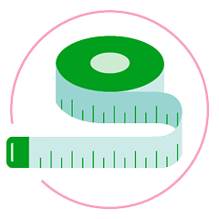 Tape measure icon